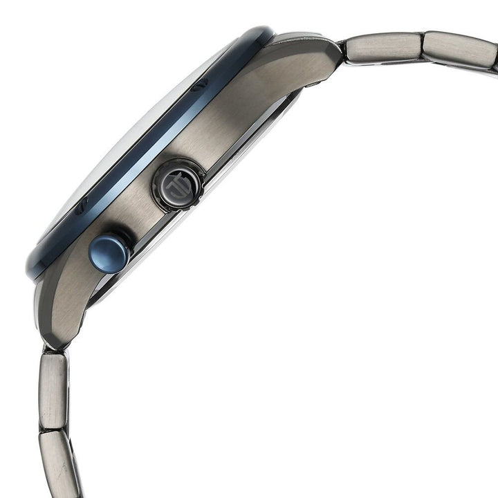 Titan Stellar Multifunction Blue Dial Grey Stainless Steel Strap Watch For Men - The Watch Factory ®