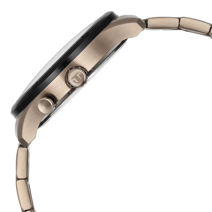 Titan Stellar Multifunction Brown Dial Brown Stainless Steel Strap Watch For Men - The Watch Factory ®