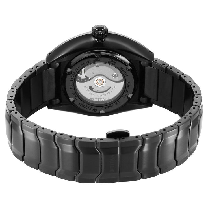 Titan Caelum Multilayered Sun - Moon Dial in Ivory White - Stellar Edition - The Watch Factory ®