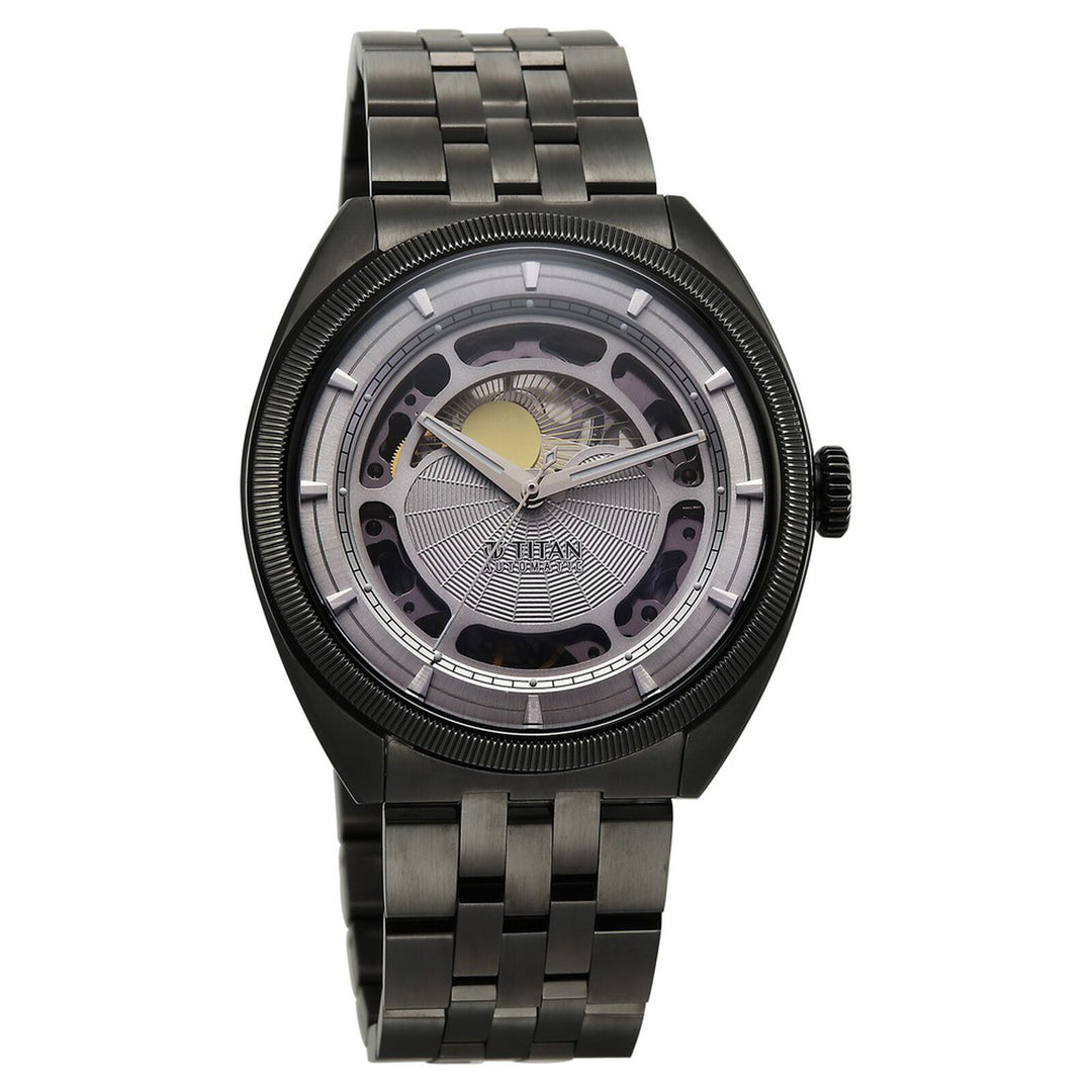 Titan Stellar 10011QM02 Silver Dial Men&