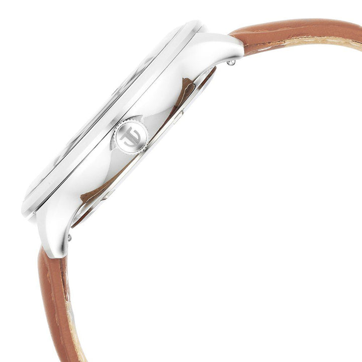 Titan Timeless Treasures Quartz Analog with Date Green Dial With Brown Color Leather Strap Watch For Men 10023SL01