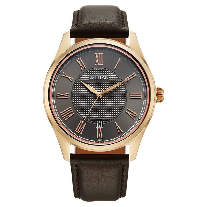 Titan Neo Roman 10063WL01 Anthracite Dial Men&