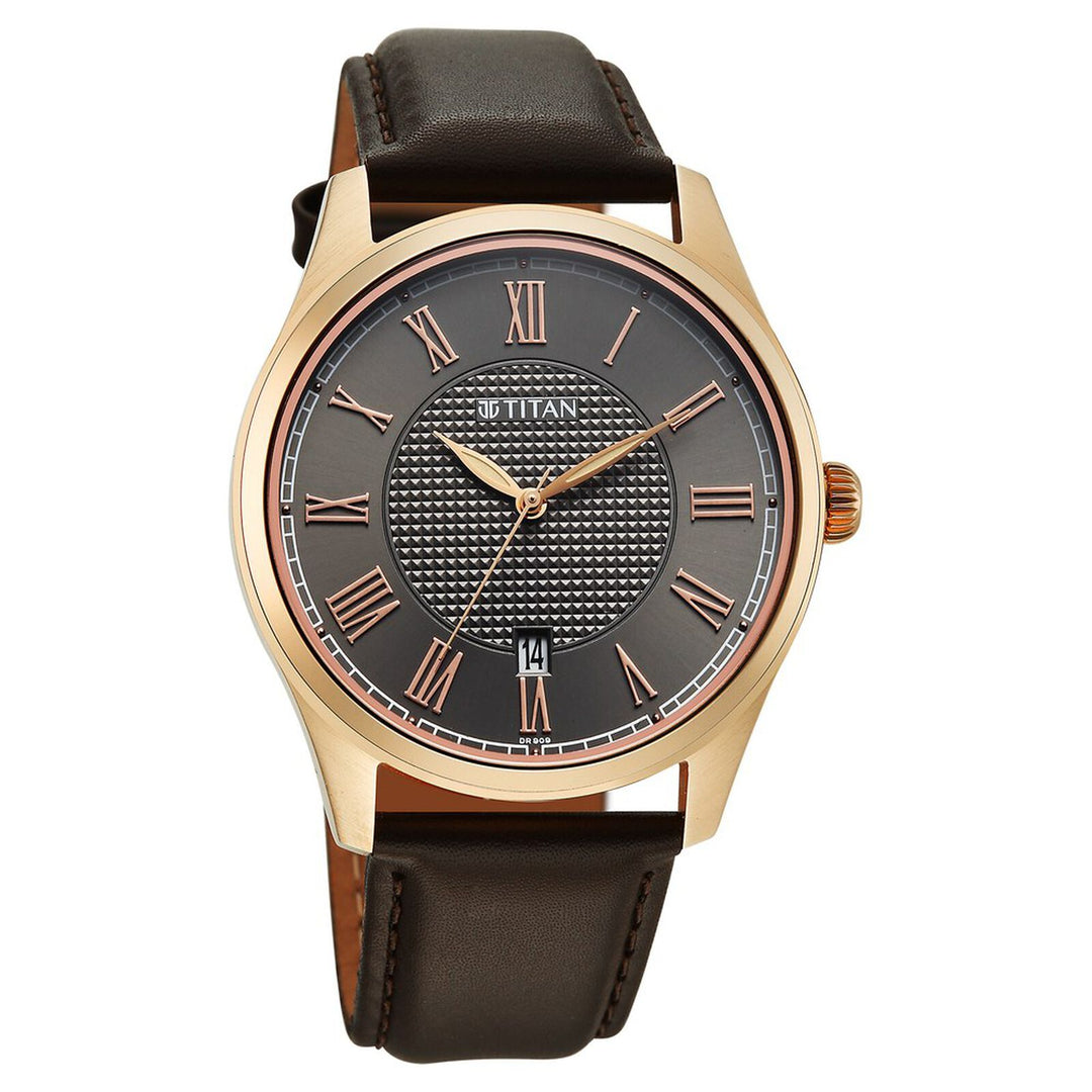 Titan Neo Roman 10063WL01 Anthracite Dial Men&