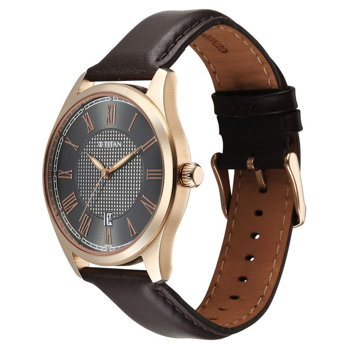 Titan Neo Roman 10063WL01 Anthracite Dial Men&