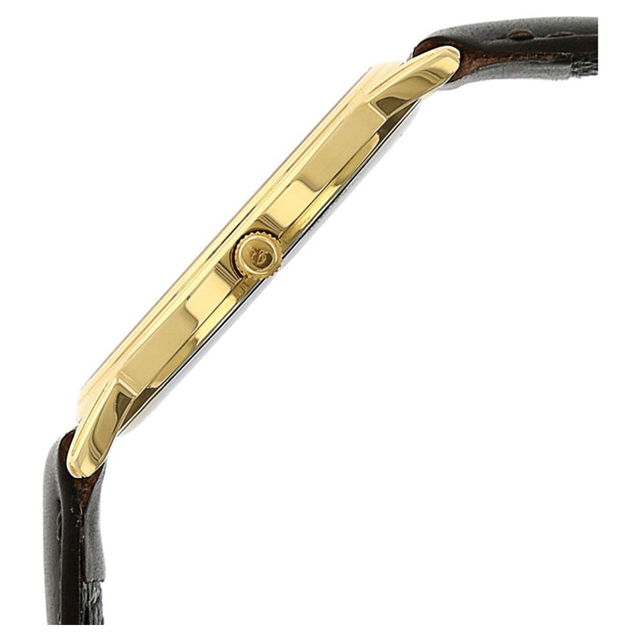 Titan Analog Silver Dial Leather Strap watch for Men-NL1006YL08