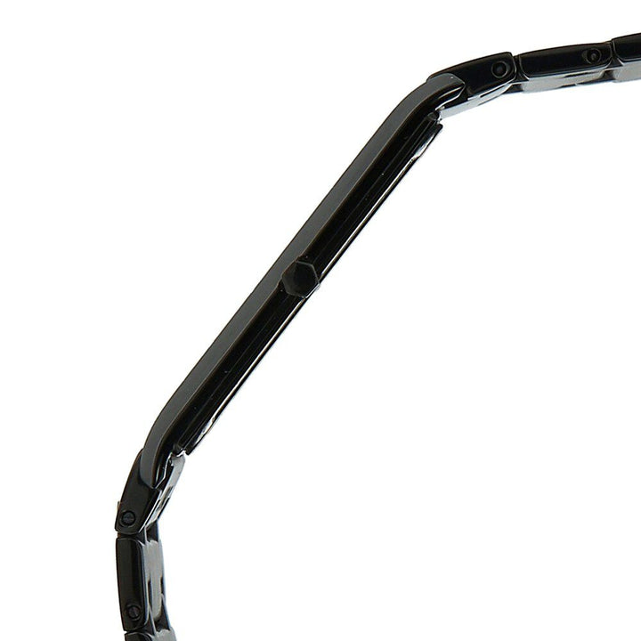 Titan Edge Slim Stainless Steel Strap Black Dial Analog Watch for Men NS1043NM01