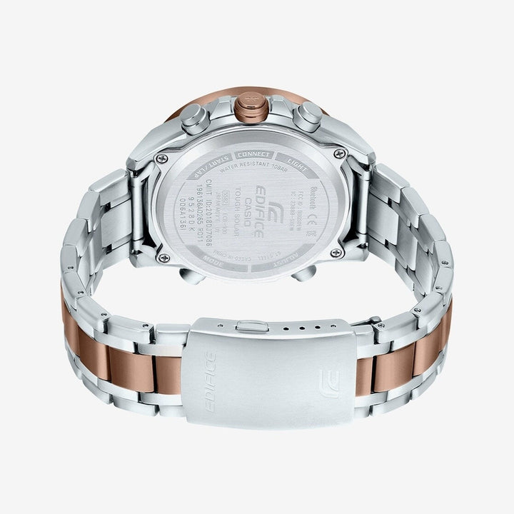 Casio Edifice Bluetooth Analog-Digital Black Dial Men's Watch (ECB-900DC-1ADR)