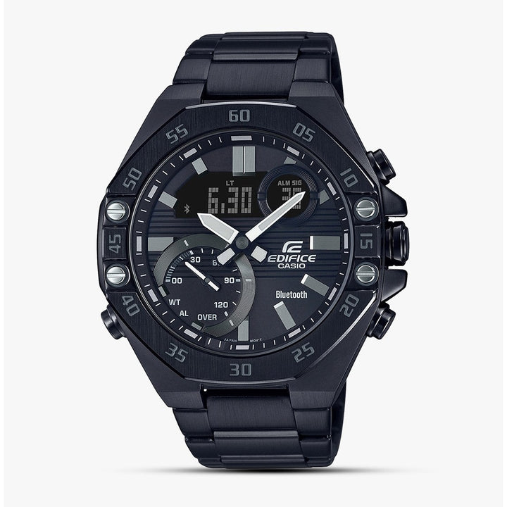 Casio Edifice Bluetooth Connect Analog-Digital Black Dial Men's Watch (ECB-10DC-1ADF)