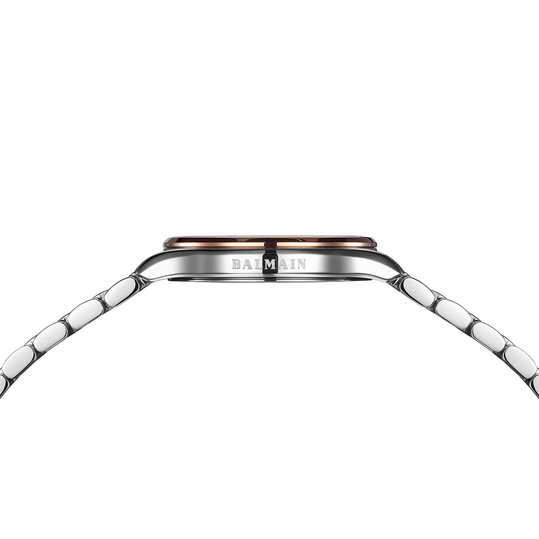 Elegant Beleganza Ladies' Quartz Watch with Steel Bracelet