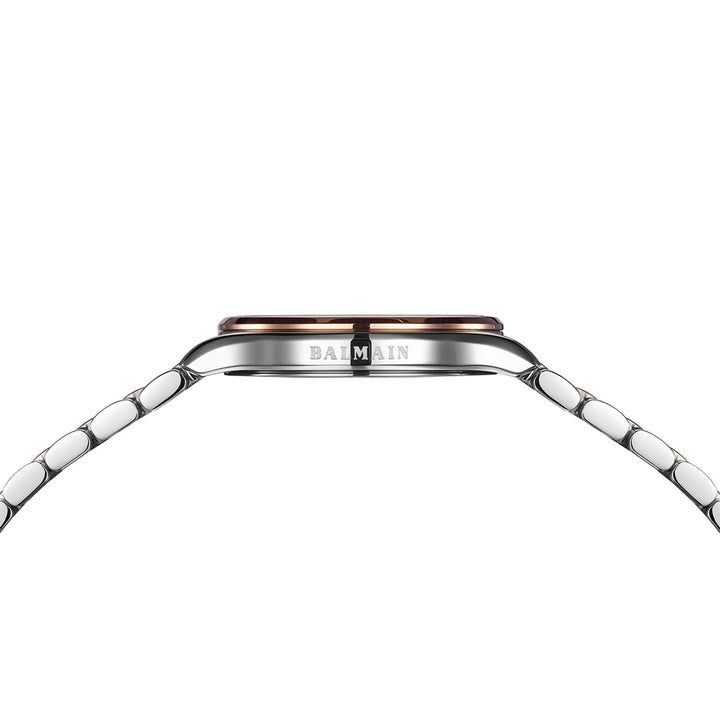 Elegant Beleganza Ladies' Quartz Watch with Steel Bracelet