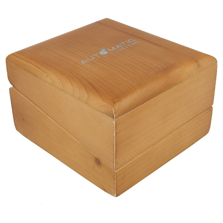 Titan Anthracite Dial Analog with Date Stainless Steel Strap Watch for Men-1189SL02