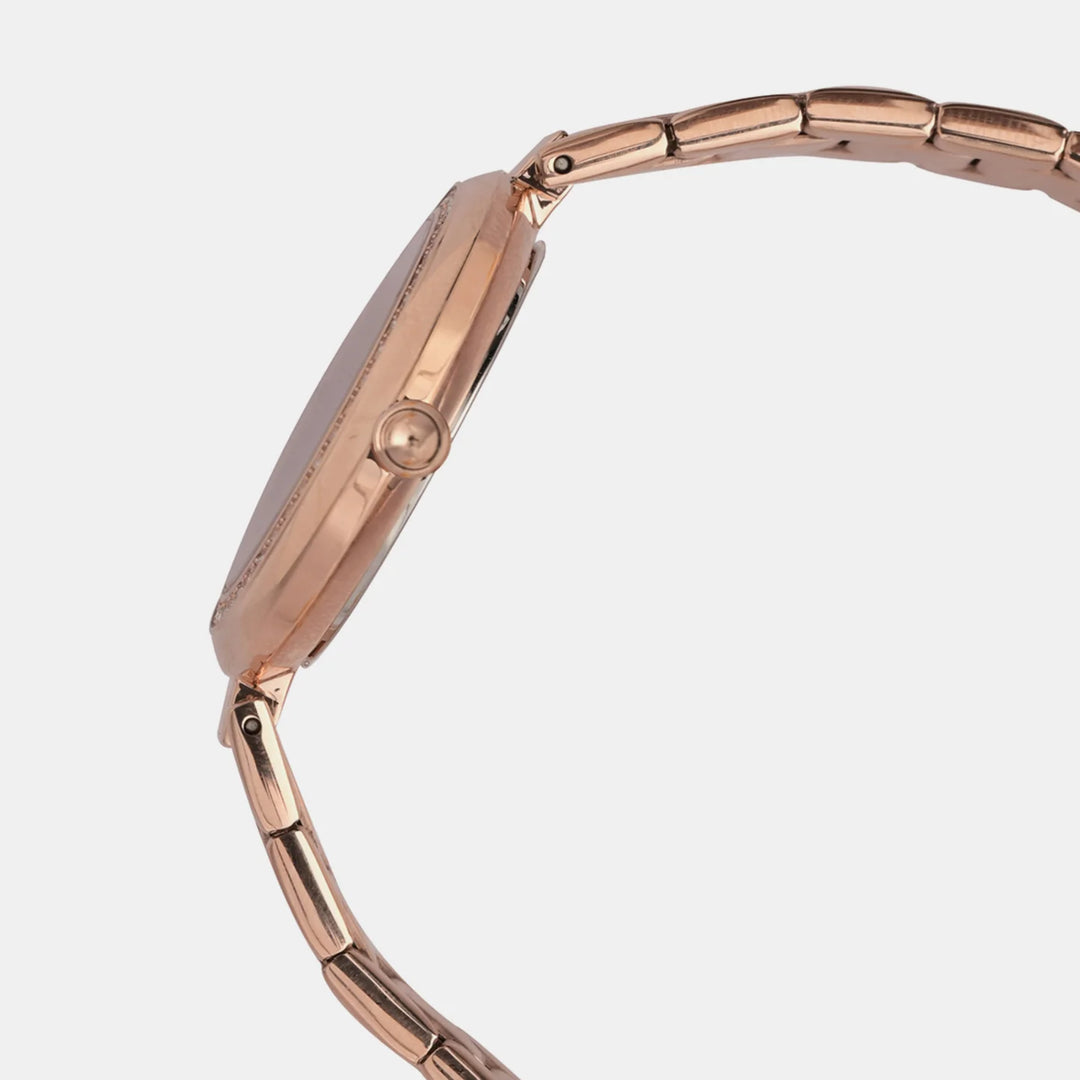 Women's Silver Analog Stainless Steel Watch