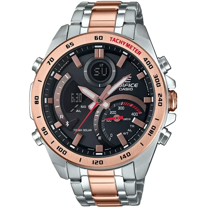 Casio Edifice Bluetooth Analog-Digital Black Dial Men's Watch (ECB-900DC-1ADR)