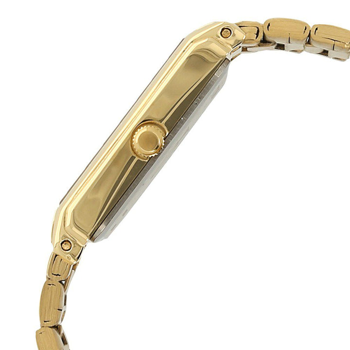 Titan Analog with Date Champagne Dial Stainless Steel Strap watch for Men-NK1318YM02