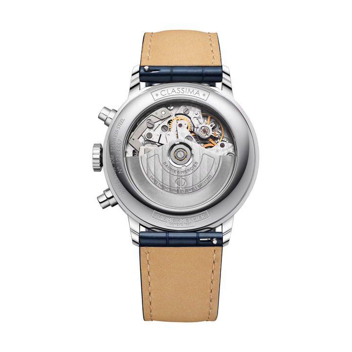 Baume &amp; Mercier Classima 10330 Chronograph Men’s Watch – 42MM Silver