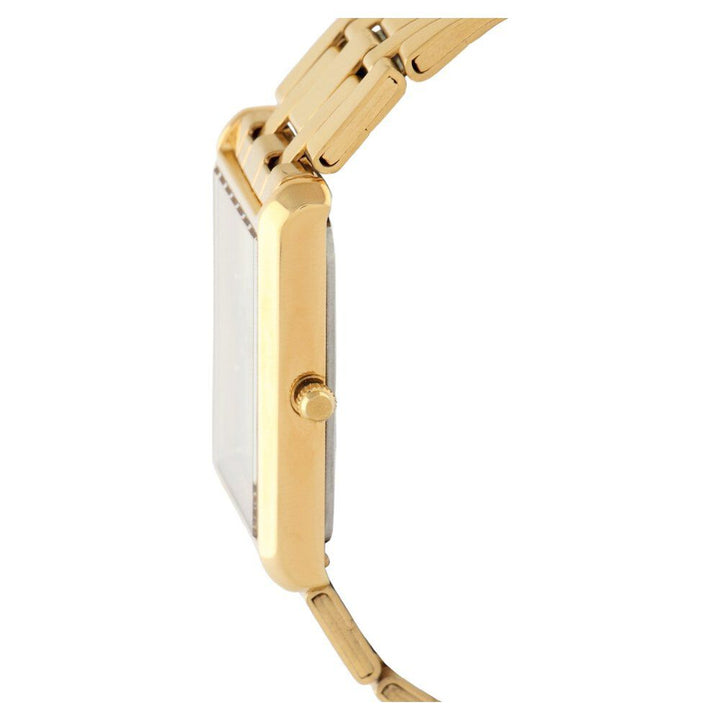 Titan Quartz Analog Champagne Dial Stainless Steel Strap Watch for Men-NE1416YM05