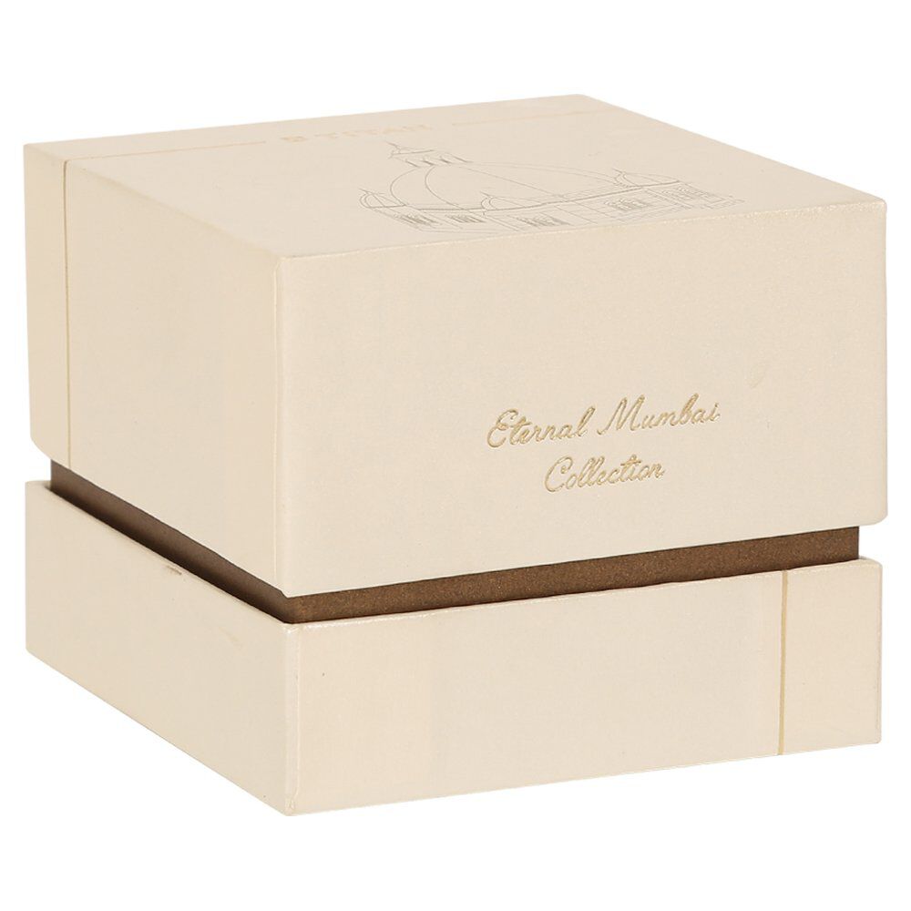 Titan Eternal Mumbai Quartz Analog Silver Dial Leather Strap Unisex Watch-NM1488SL07