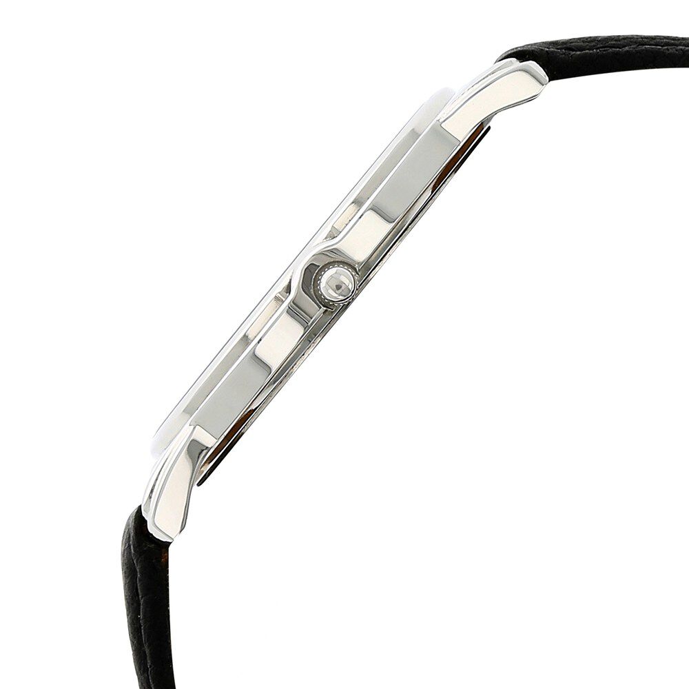 Titan Eternal Mumbai Quartz Analog Grey Dial Leather Strap Unisex Watch-NM1488SL08