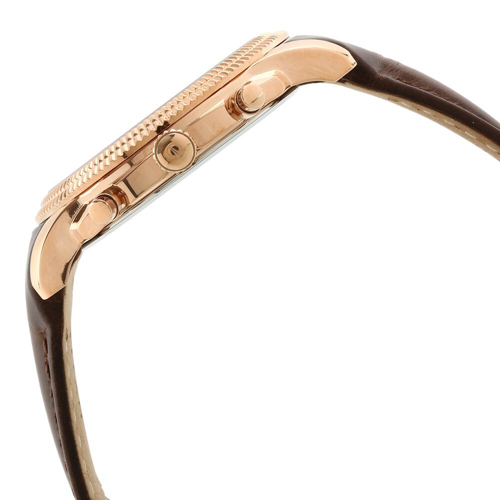 Titan Chrono Classic Brown Dial Chronograph Leather Strap watch for Men-1489WL02