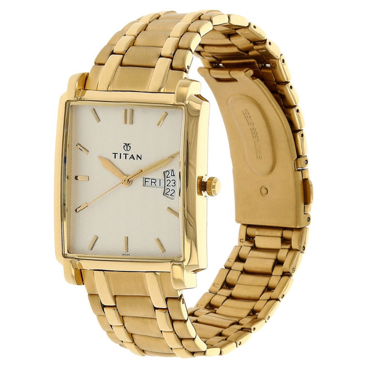 Titan 1506YM01 Silver Dial Men&