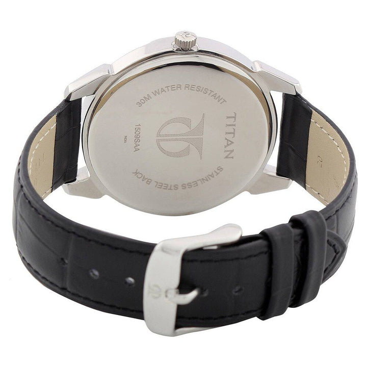 Titan Quartz Multifunction Grey Dial Watch for Men-NC1509SL01