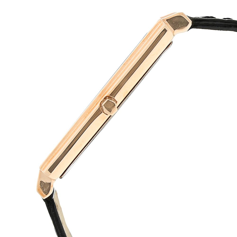 Titan Quartz Analog Black Dial Leather Strap Watch for Men-NB1518WL01