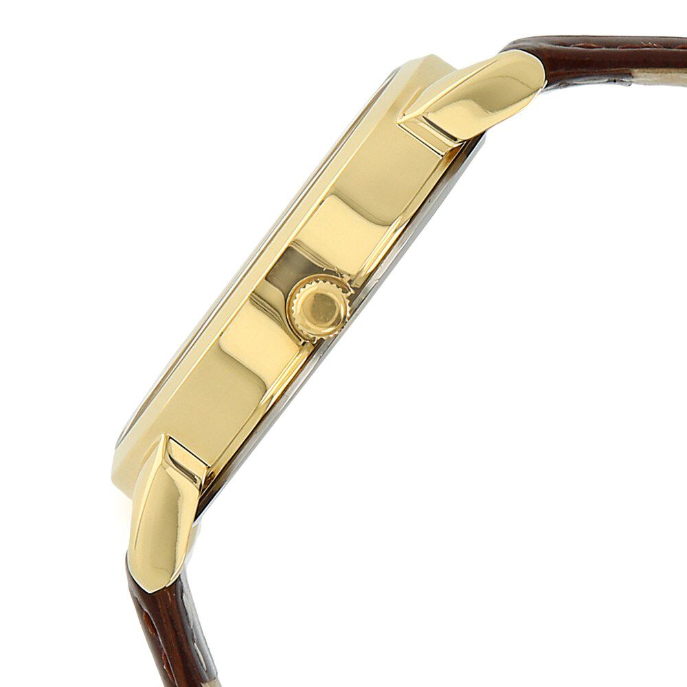 Titan Analog Silver Dial Day Date Leather Strap Watch for Men NS1521YL08