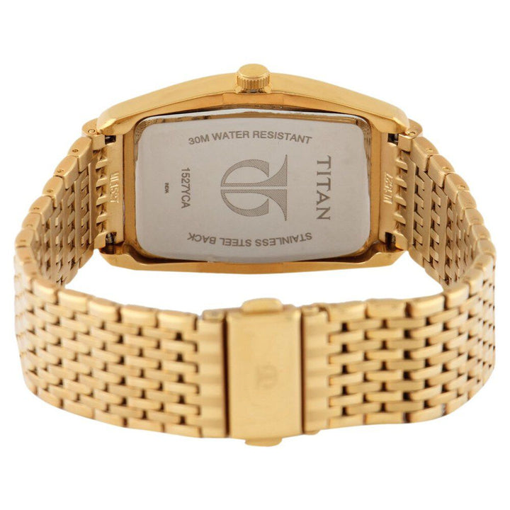 Titan Quartz Analog with Date Black Dial Watch for Men-ND1527YM03