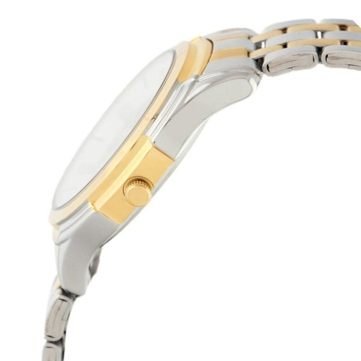 Titan Two Toned Dial Stainless Steel Strap Watch for Men-NC1558BM01