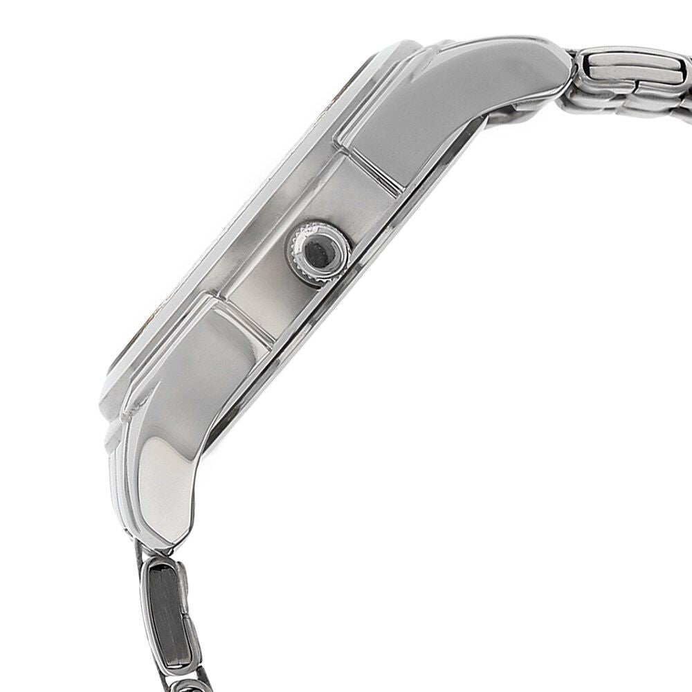 Titan Quartz Analog with Date Black Dial Stainless Steel Strap Watch for Men-NE1558SM02