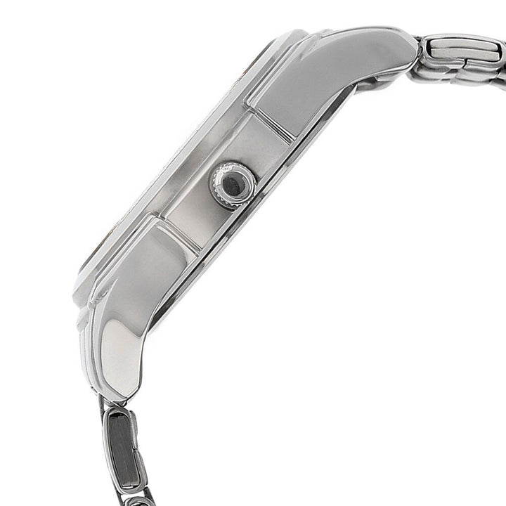 Titan Quartz Analog with Date Black Dial Stainless Steel Strap Watch for Men-NE1558SM02