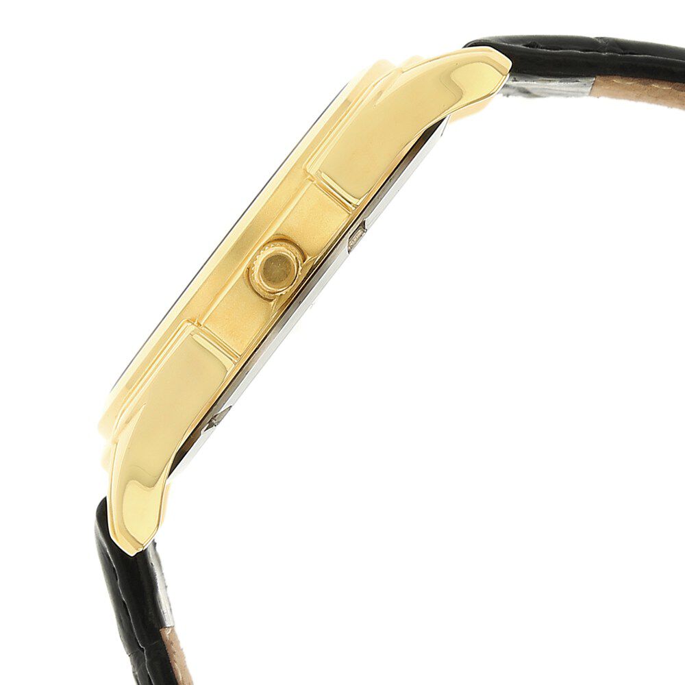 Titan Quartz Analog with Date Silver Dial Leather Strap Watch for Men-NE1558YL01