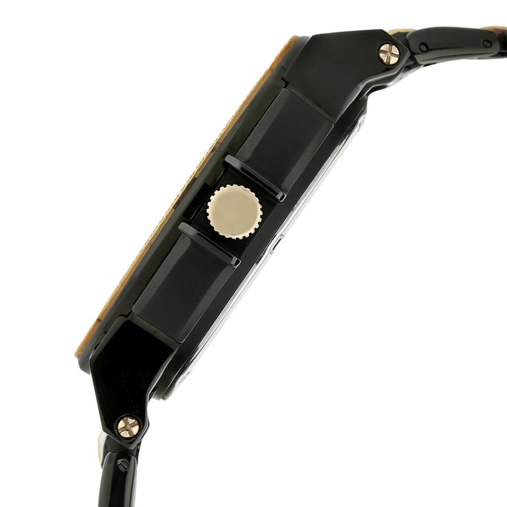 Titan Quartz Multifunction Black Dial Metal Strap Watch for Men-NB1567KM03