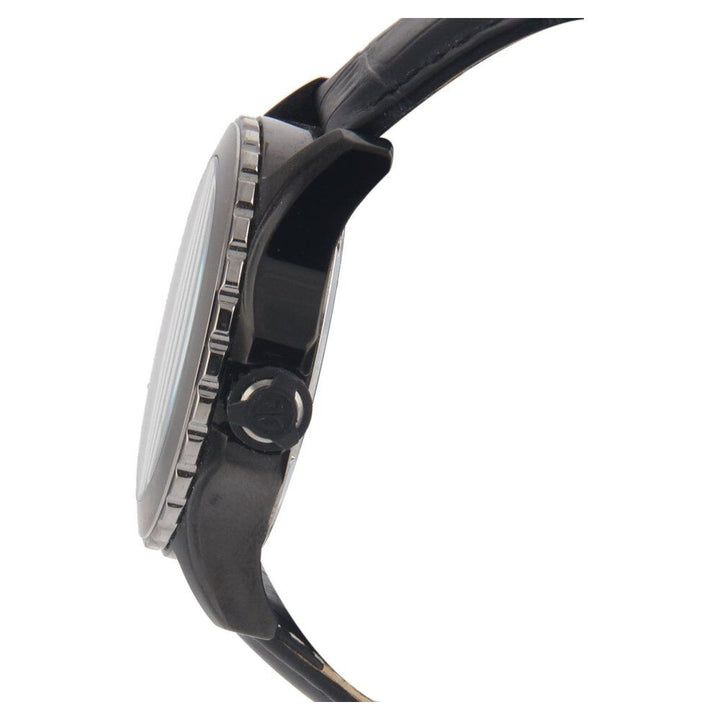 Titan Solar Powered Black Dial Stainless Steel Strap Watch for Men-1572KL01