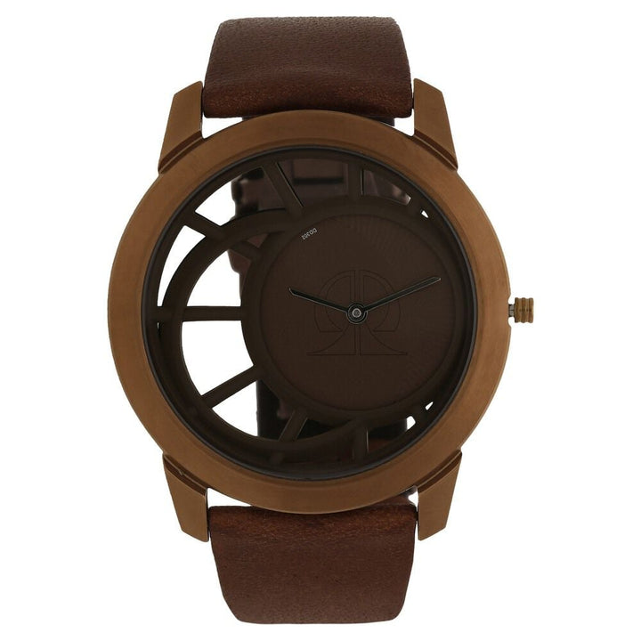 Titan Quartz Analog Brown Dial Watch for Men-1576QL01