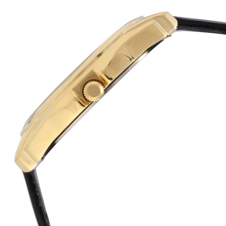 Titan Quartz Analog with Day and Date Silver Dial Leather Strap Watch for Men - The Watch Factory ®