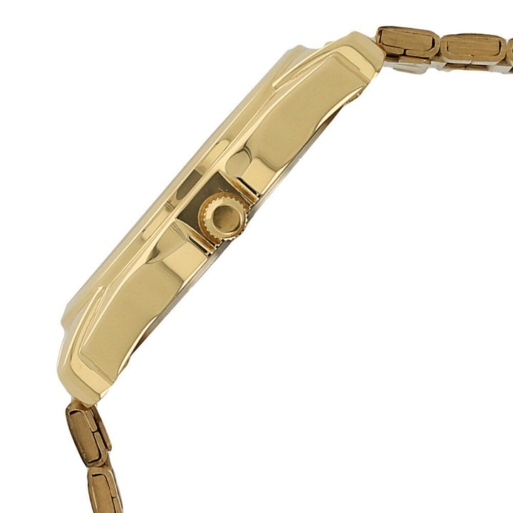 Titan Quartz Analog with Day and Date Champagne Dial Stainless Steel Strap Watch for Men NS1578YM05