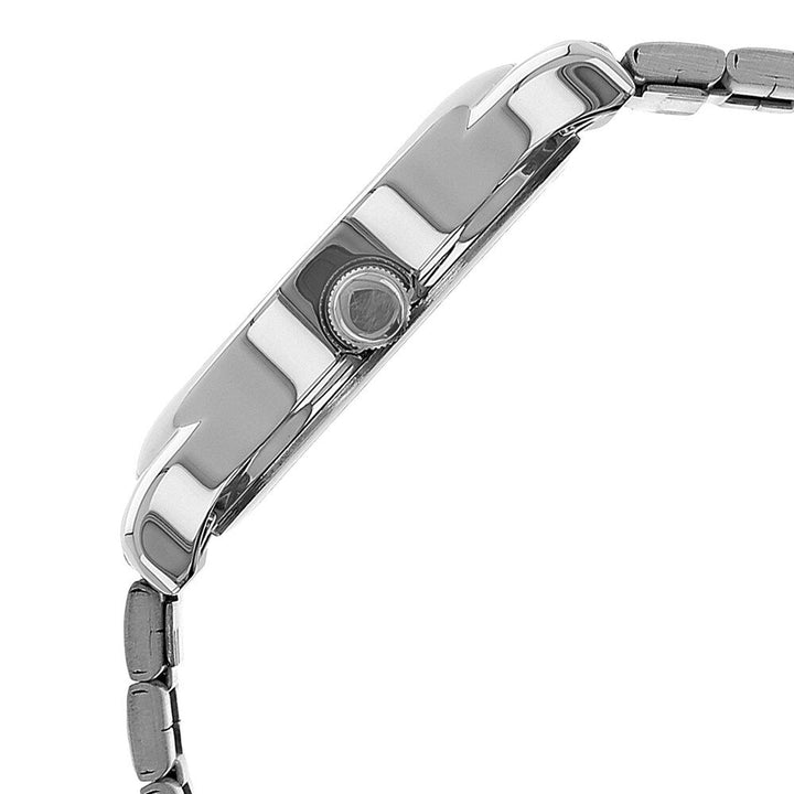 Titan Analog Silver Dial Quartz Stainless Steel Strap watch for Men-NN1580SM01