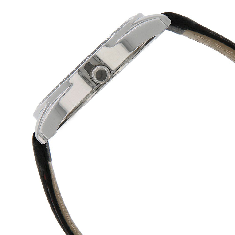 Titan Quartz Analog with Date Black Dial Leather Strap Watch for Men-NS1582KL02