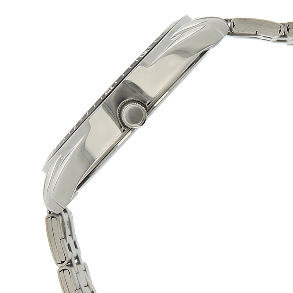 Titan Purple Silver Dial Analog with Day and Date Stainless Steel Strap Watch for Men-NK1582KM01