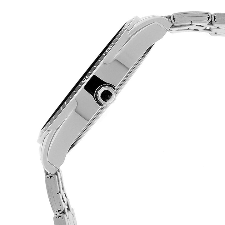 Titan Purple Black Dial Analog with Day and Date Stainless Steel Strap watch for Men-NS1582KM02