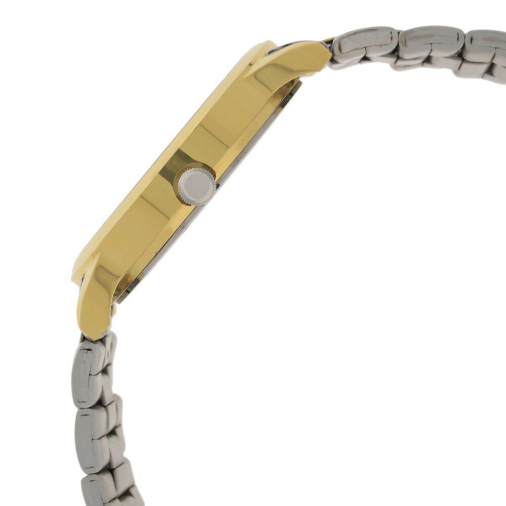 Titan Quartz Analog with Day and Date Champagne Dial Stainless Steel Strap Watch for Men NS1584BM02