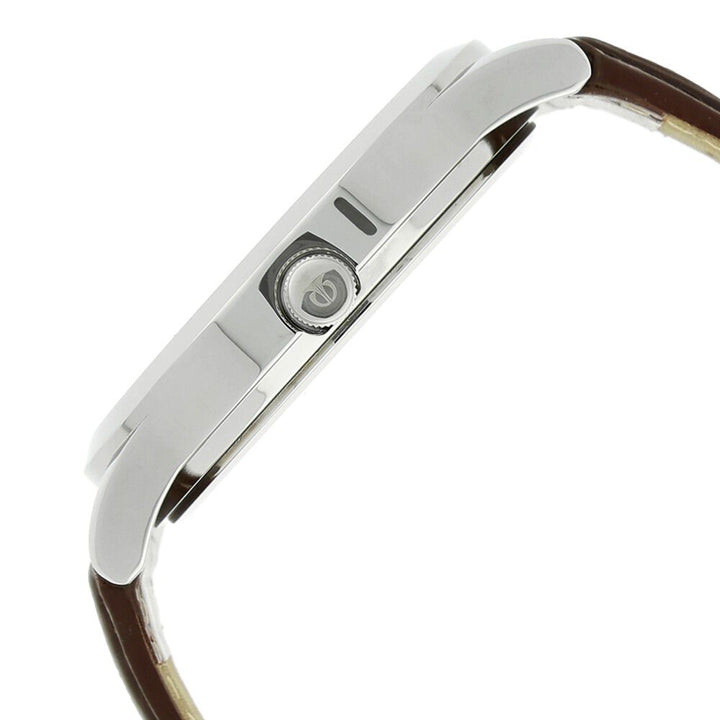 Titan Quartz Analog with Date Brown Dial Leather Strap Watch for Men NS1584SL04