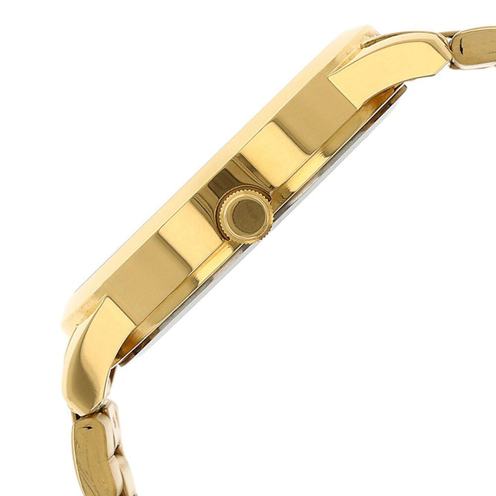 Titan Quartz Analog with Day and Date Champagne Dial Stainless Steel Strap Watch for Men-NK1584YM01