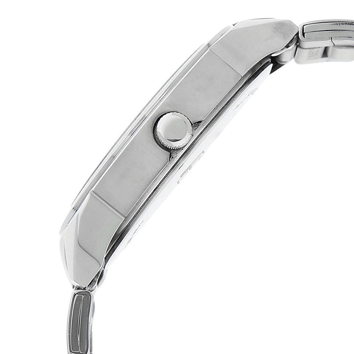 Titan Quartz Analog Silver Dial Watch for Men-1585SM06