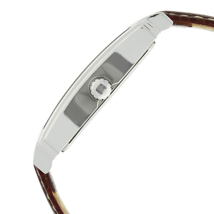Titan Analog Brown Dial Leather Strap watch for Men-NK1586SL03
