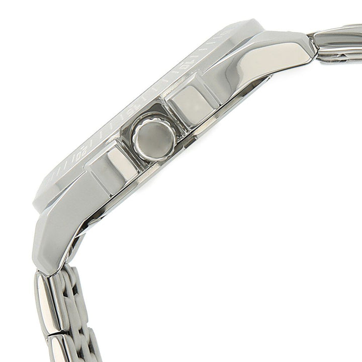 Titan Quartz Analog with Day and Date Black Dial Stainless Steel Strap Watch for Men-NK1587SM03