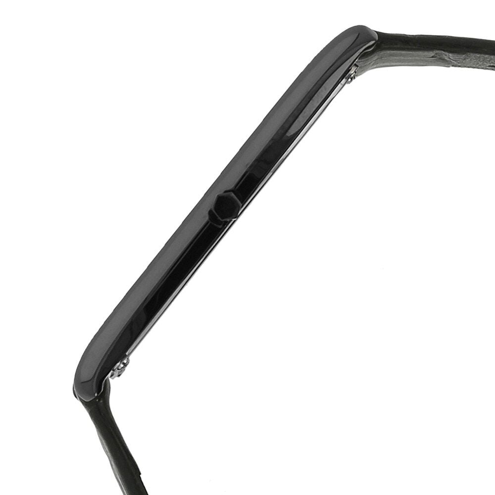 Titan Edge Slim Leather Strap Black Dial Analog Watch for Men NS1596NL01