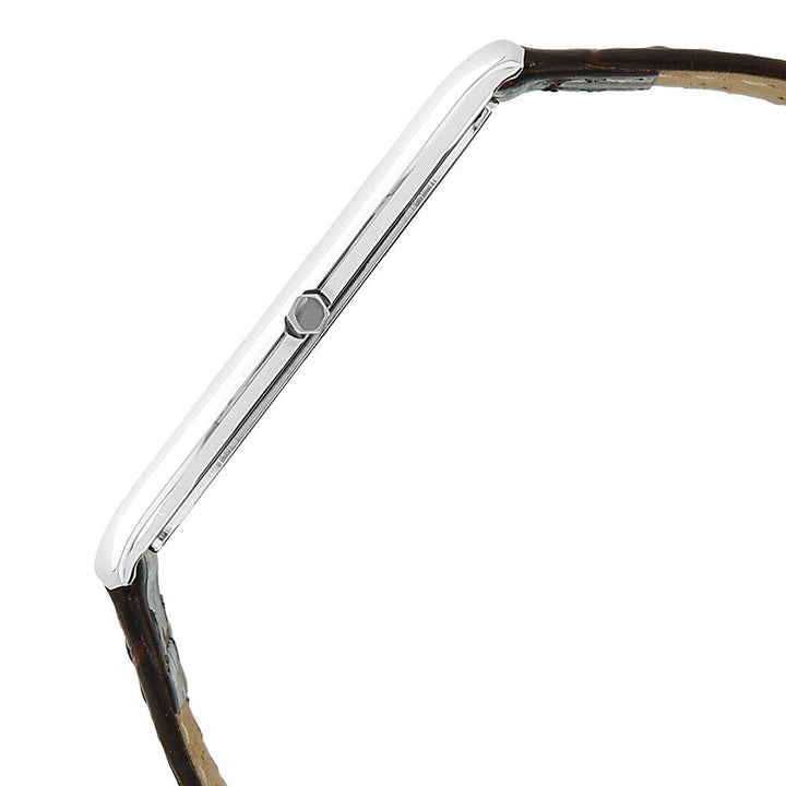 Titan Quartz Analog Blue Dial Leather Strap Watch for Men-NH1596SL02