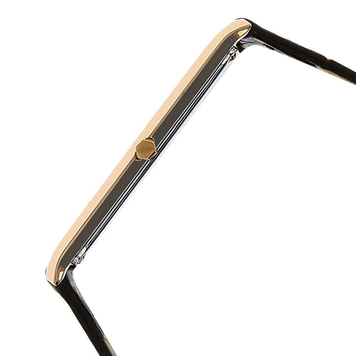 Titan Quartz Analog Brown Dial Leather Strap Watch for Men-NH1598WL02